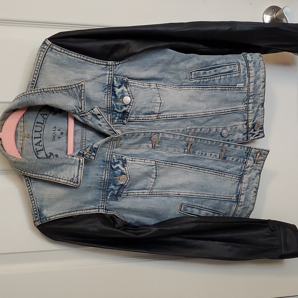 Talula Jean and Leather jacket